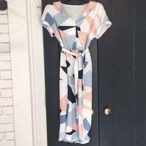 Geoprint Dress